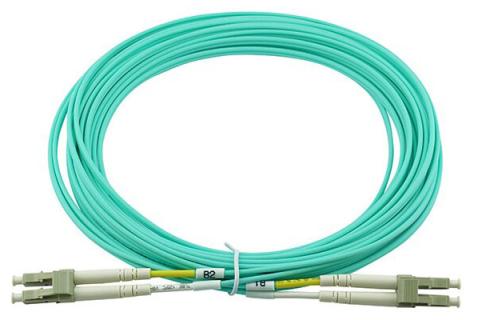 CBO BlueOptics LWL Patchkabel LC / LC MM OM3 aqua 1,0m