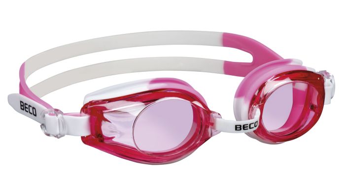 Profischwimmbrille weiß/pink f. Kinder, Nr: 9926-14