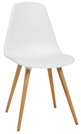 Topstar Besucherstuhl "T 2020", weiß / buche