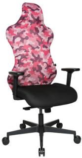 Topstar Bürodrehstuhl "Sitness RS Sport", schwarz/pink