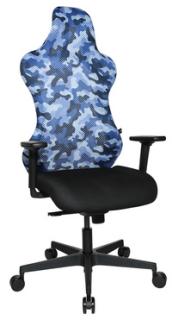 Topstar Bürodrehstuhl "Sitness RS Sport", schwarz/blau