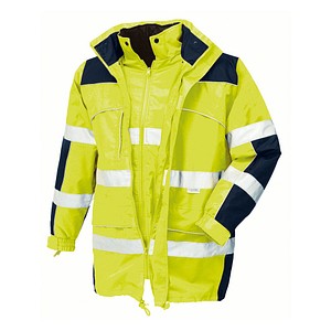 teXXor® Herren Warnjacke Winter TORONTO gelb Größe 2XL