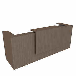 Quadrifoglio Empfangstheke eukalyptus 285,0 x 88,0 x 113,0 cm