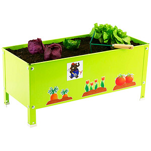 Simon Rack Pflanzkübel SIMONGARDEN URBAN KID Metall grün rechteckig 70,0 x 41,0 cm