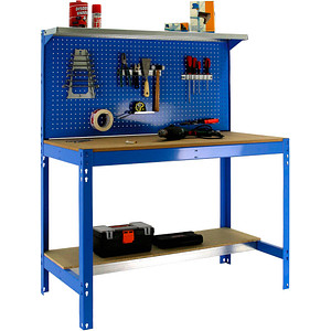 Simon Rack Werkbank SIMONWORK BT3 1200 blau 121,0 x 61,0 x 144,5 cm