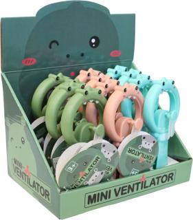 Handventilator, 3-f.sortiert, im Display