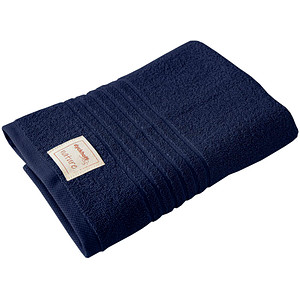 2 Dyckhoff Handtücher Nature marine 50 x 100 cm