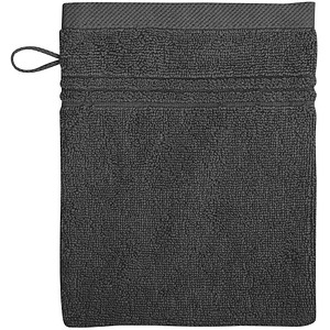 6 Dyckhoff Waschlappen Nature anthrazit 16 x 21 cm