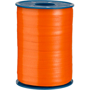 PRÄSENT Geschenkband AMERICA matt orange 10,0 mm x 250,0 m