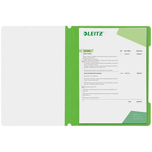 LEITZ Schnellhefter Standard, DIN A4, PVC, hellgrün