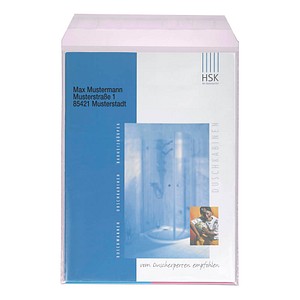 docuCARE® Folienversandtaschen DIN A4 ohne Fenster transparent 100 St.
