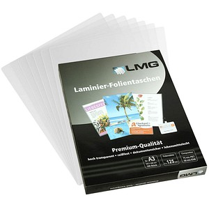 100 LMG Laminierfolien glänzend für A3 125 micron