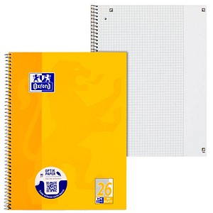 Oxford Collegeblock, DIN A4+, kariert, 80 Blatt