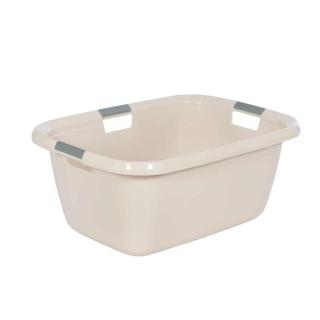 Wanne 65 "Easy" groß, 49 Liter | creme mit 3 Griffen