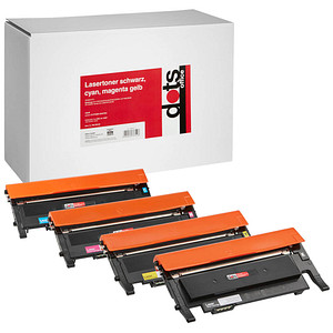 4 dots schwarz, cyan, magenta, gelb Toner ersetzen SAMSUNG CLT-P406C (SU375A)