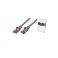 shiverpeaks Patchkabel S/FTP Cat.6aPIMF grau 0,25m