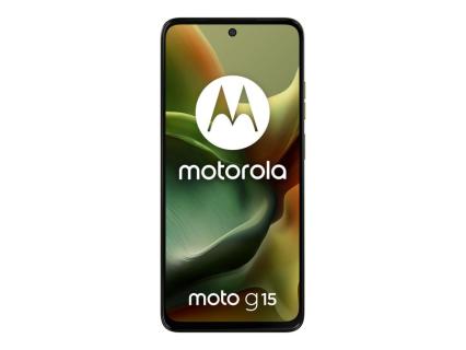MOTOROLA moto g15 Dual-SIM-Smartphone iguana green 128 GB