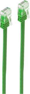 SHIVERPEAKS Patchkabel flach U/UTP Cat.6 grün 0,5m