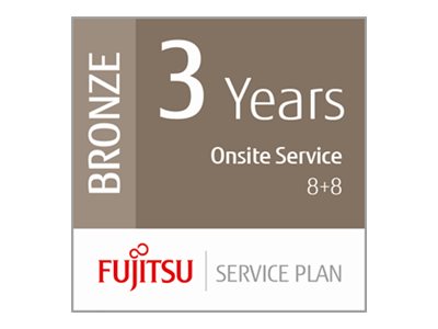 FUJITSU Assurance Program Bronze - Serviceerweiterung - 3 Jahre - Vor-Ort