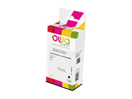 ARMOR OWA Tinte komp. HP 711BK schwarz (80ml)