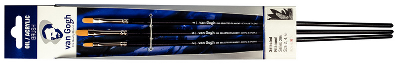 ROYAL TALENS van Gogh Öl-/Acrylpinsel-Set 296, Größen: 2/4/6
