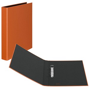 VELOFLEX Basic Ringbuch 2-Ringe orange 3,5 cm DIN A4