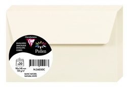 Pollen by Clairefontaine Briefumschlag 90x140 mm, naturweiß
