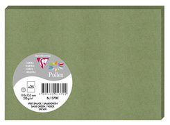 Pollen by Clairefontaine Karte C6, salbeigrün
