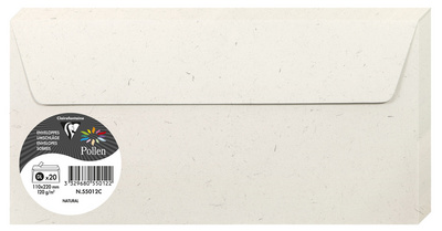 Pollen by Clairefontaine Briefumschlag DL, Natura