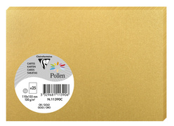 Pollen by Clairefontaine Karte C6, gold