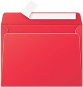 Pollen by Clairefontaine Briefumschlag C5, kirschrot