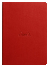 RHODIA Notizheft RHODIARAMA, DIN A5, liniert, himbeere