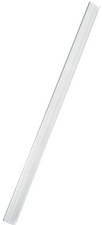 LEITZ Klemmschiene, DIN A4, Füllhöhe: 6 mm, transparent aus Kunststoff, Fassung
