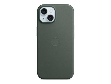 APPLE iPhone 15 FineWoven Case with MagSafe - Evergreen