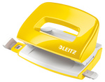 LEITZ Locher Mini Nexxt WOW 5060, gelb-metallic, im Karton Stanzleistung: 10 Bl