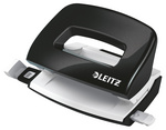 LEITZ Locher Mini Nexxt WOW 5060, schwarz-metallic, Karton Stanzleistung: 10 Bl