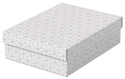 LEITZ 3 Esselte Home Aufbewahrungsboxen 8,0 l weiß 26,5 x 36,0 x 10,0 cm; 1 Pac