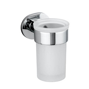 WENKO Zahnputzbecherhalter Maribor silber