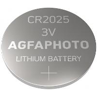 1 AgfaPhoto CR 2025 Lithiumbatterie Knopfzelle