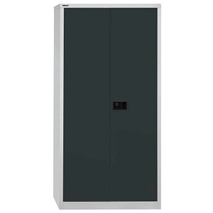 BISLEY Stahlschrank HC782S4G525 lichtgrau, anthrazitgrau 91,4 x 50,0 x 195,0 cm