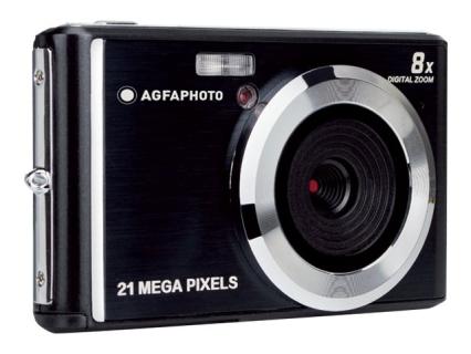 AGFA Photo DC5200 Digitalkamera 21 Mio. Pixel Schwarz, Silber