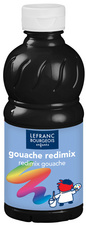 LEFRANC & BOURGEOIS Gouachefarbe 25 0 ml, schwarz (81700089)