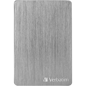 Verbatim Store 'n' Go Alu Slim 1 TB externe Festplatte grau