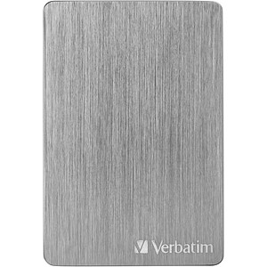 Verbatim Store 'n' Go Alu Slim 2 TB externe Festplatte grau