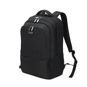 DICOTA Laptop-Rucksack Eco Backpack SELECT Kunstfaser schwarz 24,5 l bis 44,0 cm (17,3 Zoll)