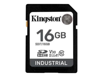 KINGSTON Card Kingston Ind. SD 16GB pSLC