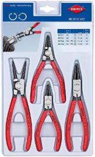 KNIPEX Seegeringzangen-Set Passend für Außen- und Innenringe 19-60 mm, 12-25 mm