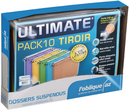 OBLIQUE l'oblique Hängemappen AZO Ultimate, für Schubladen, orange - für den Ma