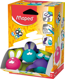 Maped Kunststoff-Radierer CROC CROC PUZZLE, farbig sortiert