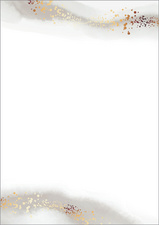 sigel Design-Papier "Water color gold beige", A4, 90 g/qm